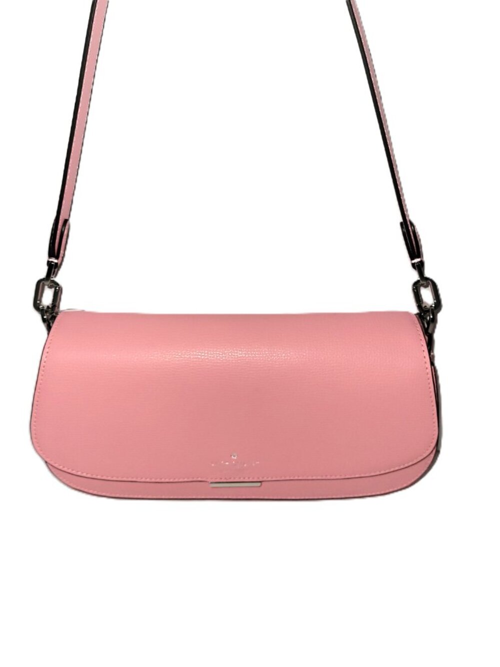 Kate Spade KN644 Quinn Refined Grain Leather Shoulder Bag Grapefruit Soda